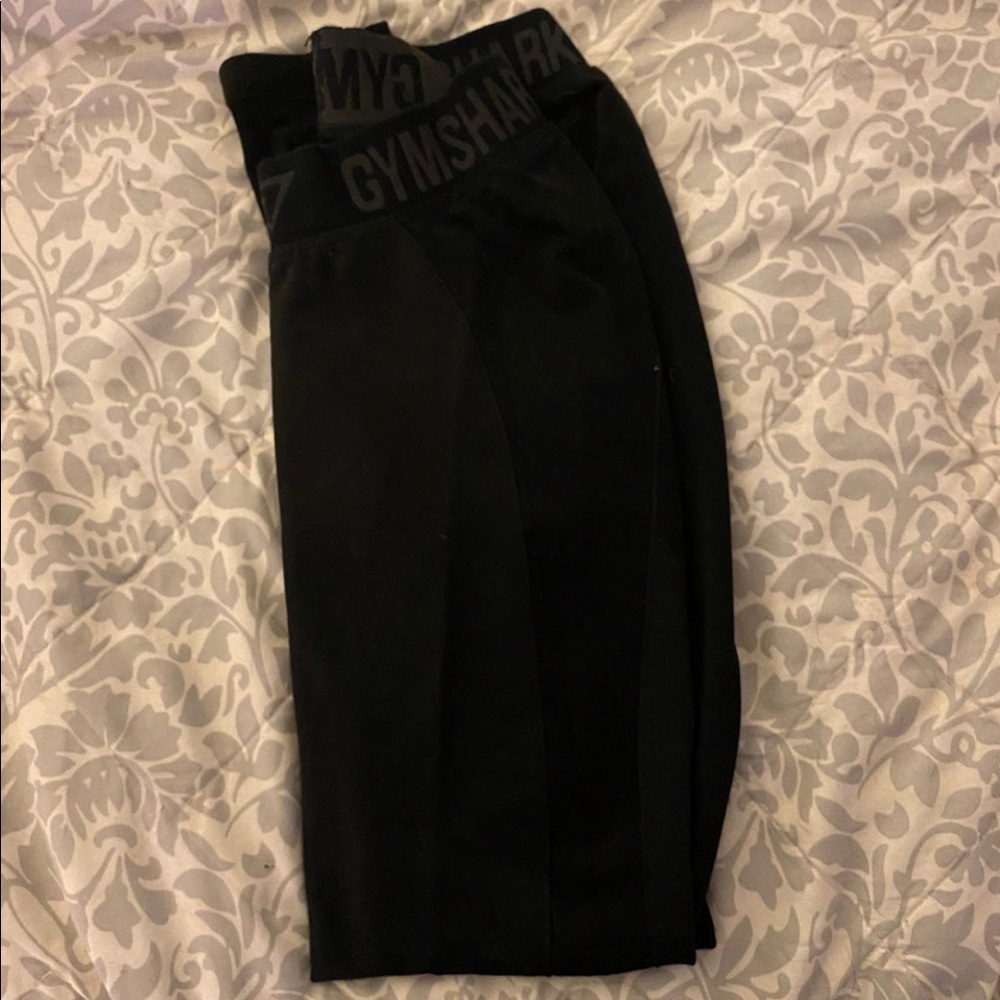 Gym Shark Seamless Leggings Low Waist Black